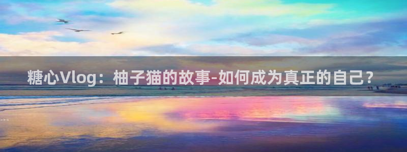 糖心视频首页vlog：糖心Vlog：柚子猫的故事-如何成为真正的自己？