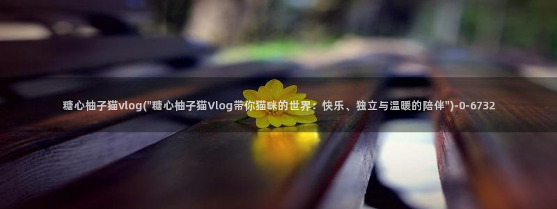 糖心vlog最新时间：糖心柚子猫vlog(\