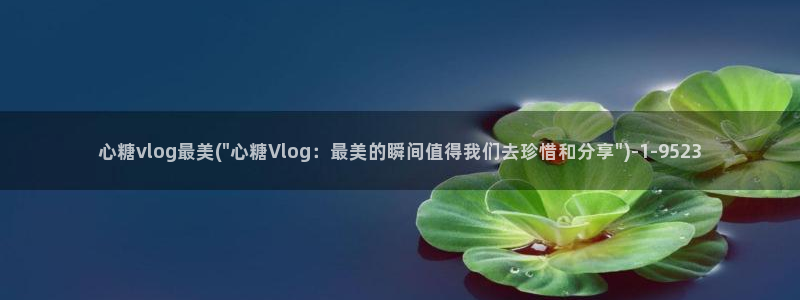 糖心出品vlog苹果